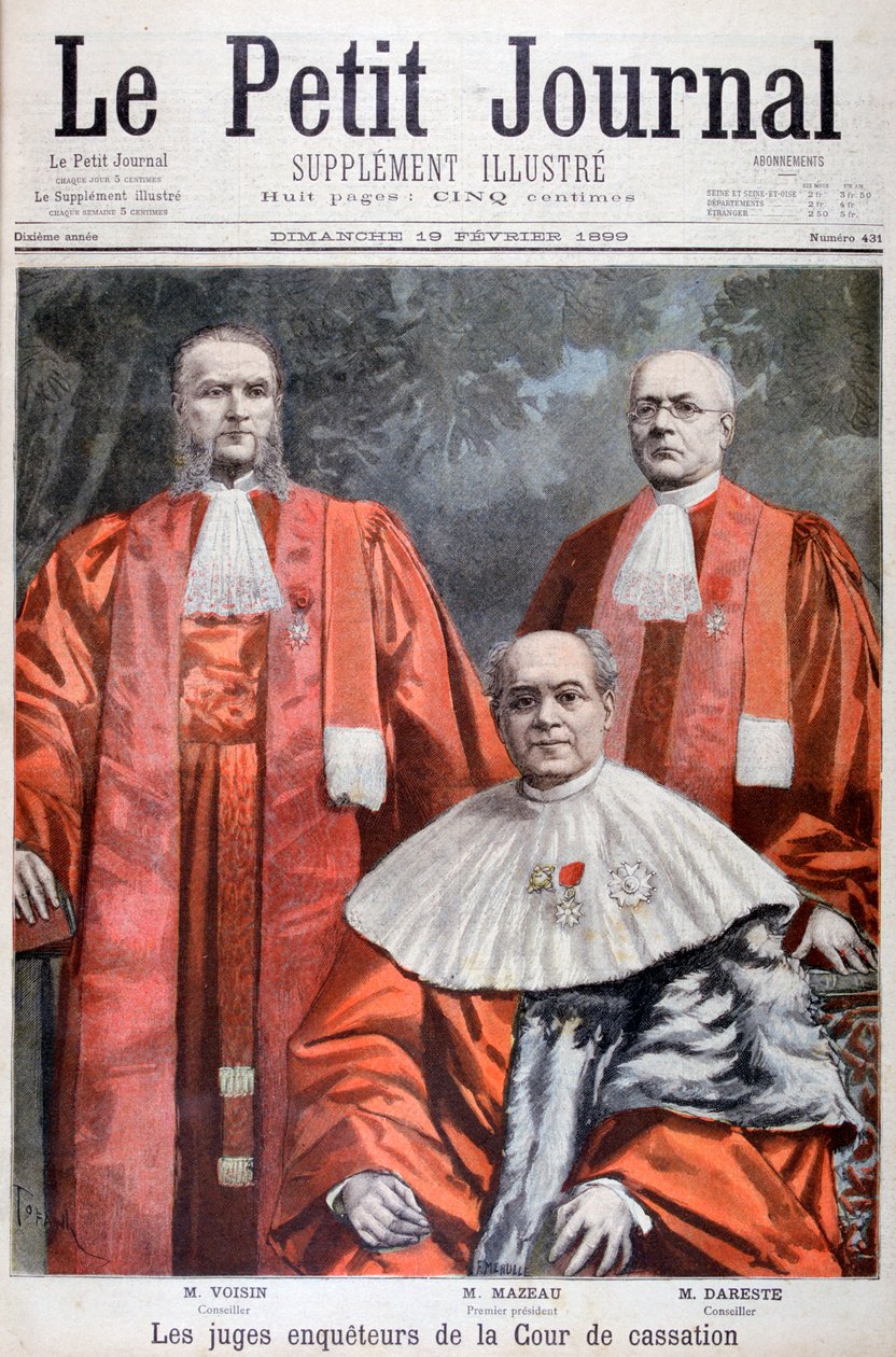 1899 की अपील के सर्वोच्च न्यायालय के न्यायाधीश। द्वारा ओसवाल्डो टोफानी