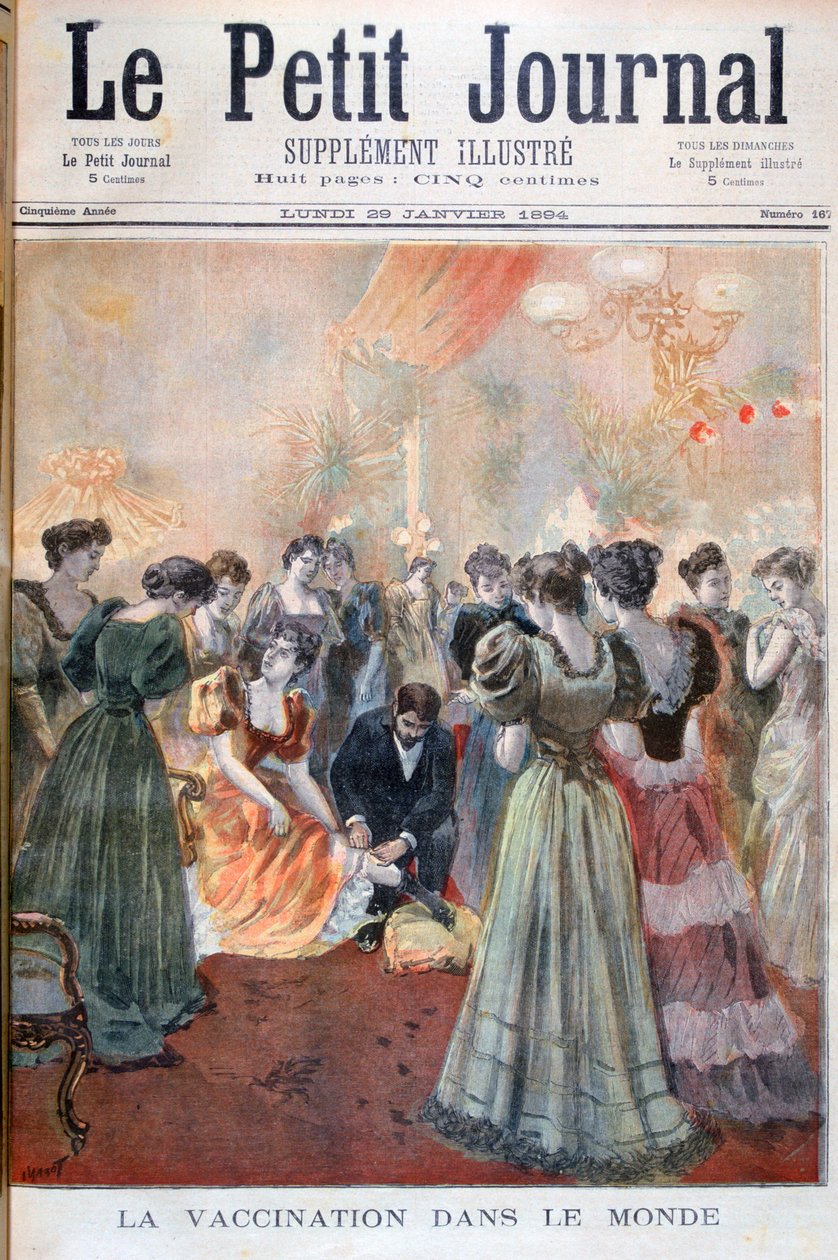 चेचक, पेरिस, 1894 के खिलाफ टीकाकरण द्वारा ओसवाल्डो टोफानी