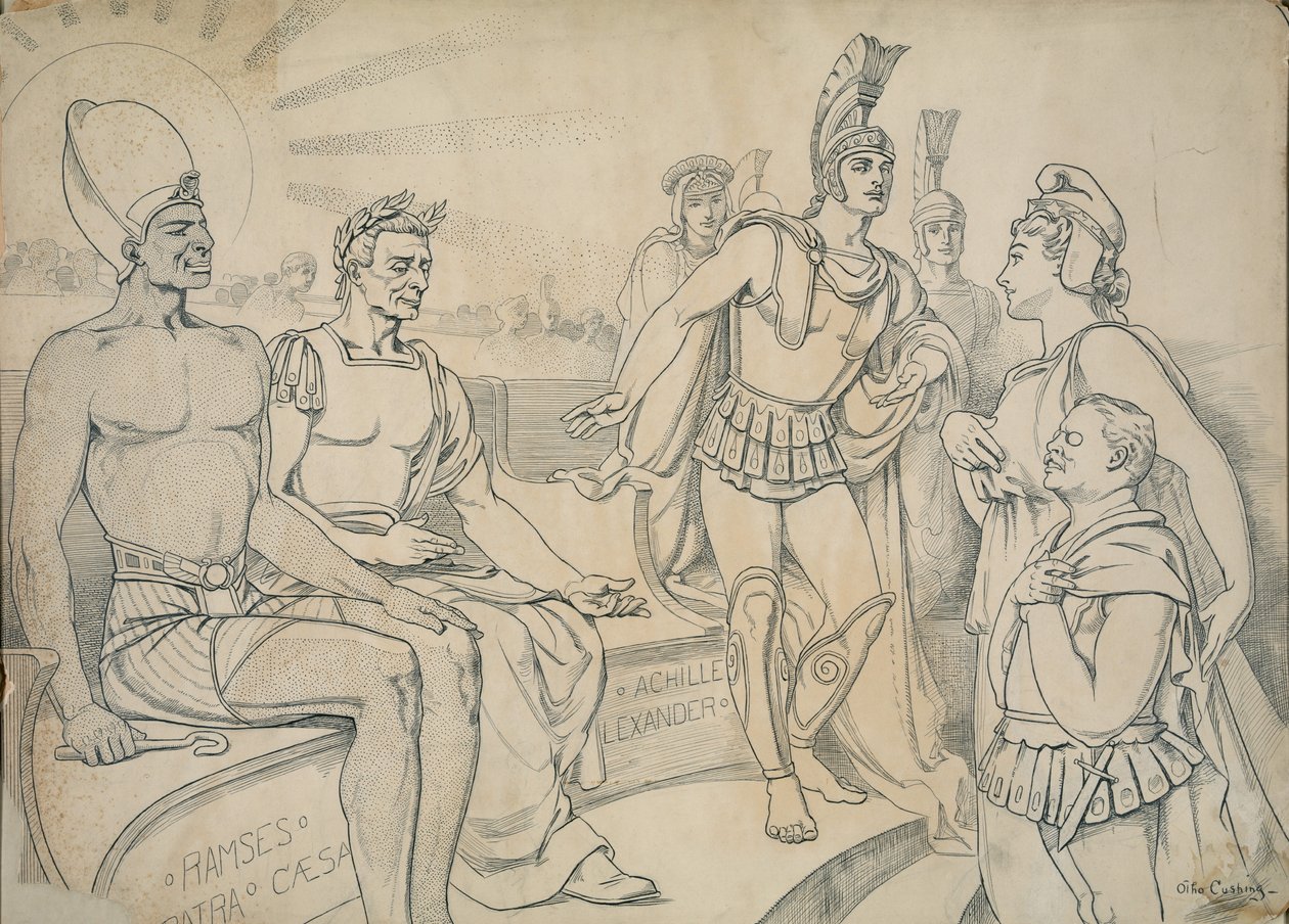 पल्लास कोलंबिया ने उसके लिए इतिहास, 1907 में एक जगह का अनुरोध किया द्वारा ओथो कुशिंग