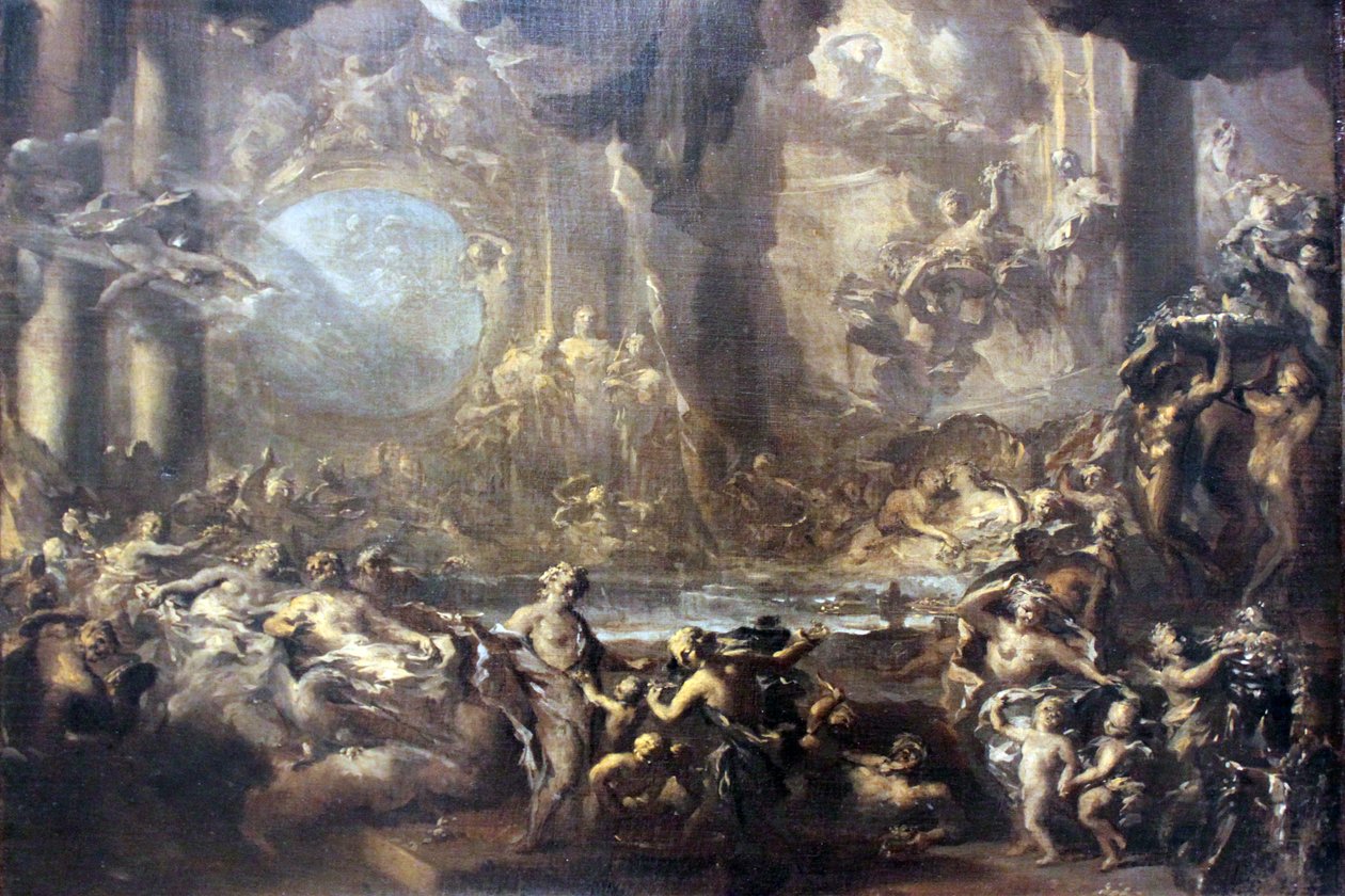 Peleus और Thetis की शादी द्वारा ओटमार एलिगर