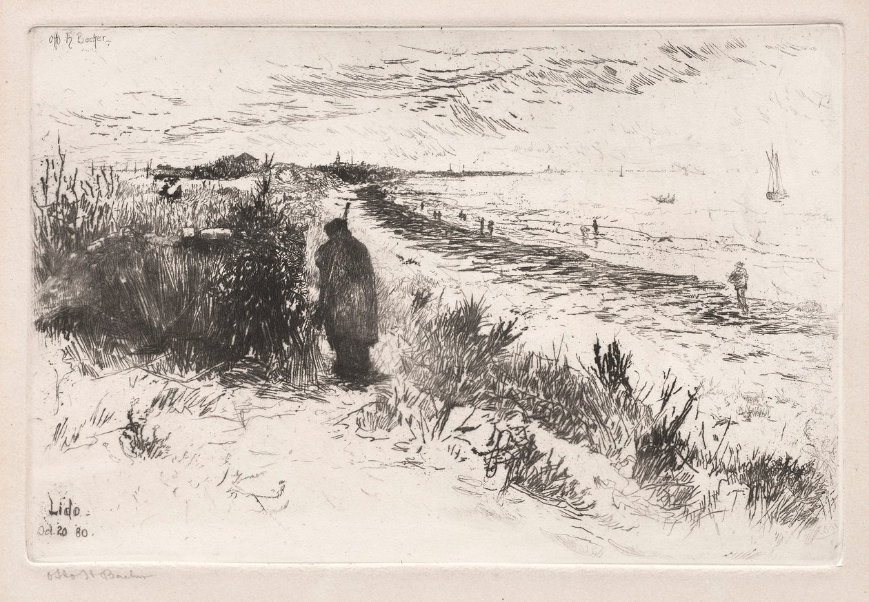 लीडो, 1880। द्वारा ओटो एच. बाचेर