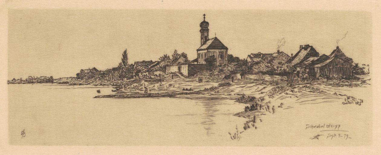 श्वाबेलवाइस, 1879। द्वारा ओटो हेनरी बाकर