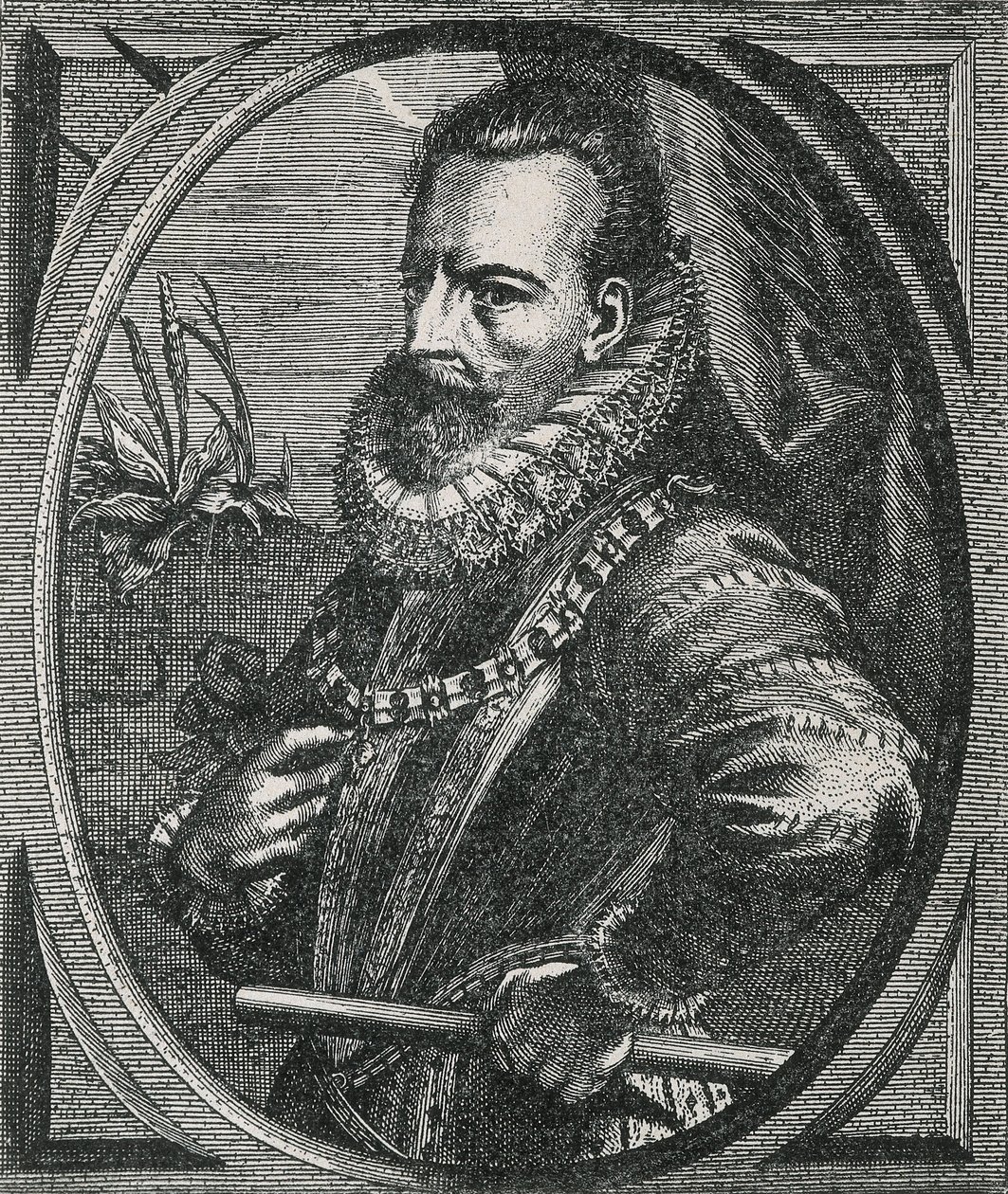ओटो वैन वीन (1556-1629) (उत्कीर्णन) के बाद कोंडोटियर अलेक्जेंडर (एलेसेंड्रो) फ़ार्नीज़, ड्यूक ऑफ़ पर्मा, निम्न देशों के गवर्नर (1545-1592) का पोर्ट्रेट द्वारा ओटो वैन वेन
