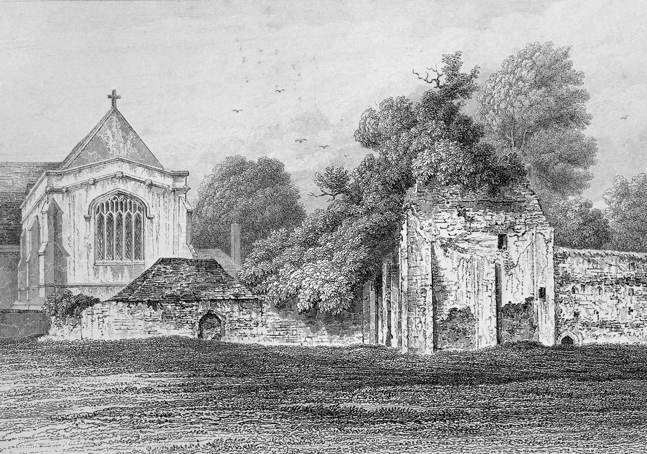 वोल्वसेई कैसल विनचेस्टर, c.1830 द्वारा ओवेन ब्राउन कार्टर