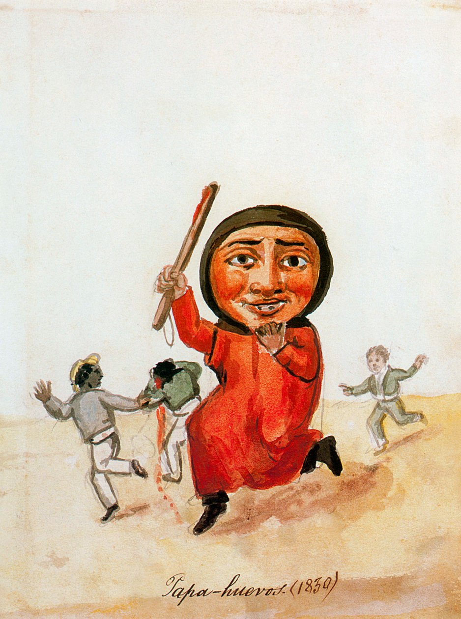 पंचो फ़िएरो (लीमा, 1807 - लीमा, 1879) द्वारा जल रंग द्वारा पंचो फिएरो