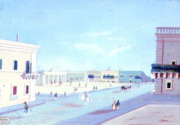 सेंट जॉर्ज स्क्वायर, वैलेटटा, माल्टा द्वारा पाओलो एंड्रिया डेंजेलिस