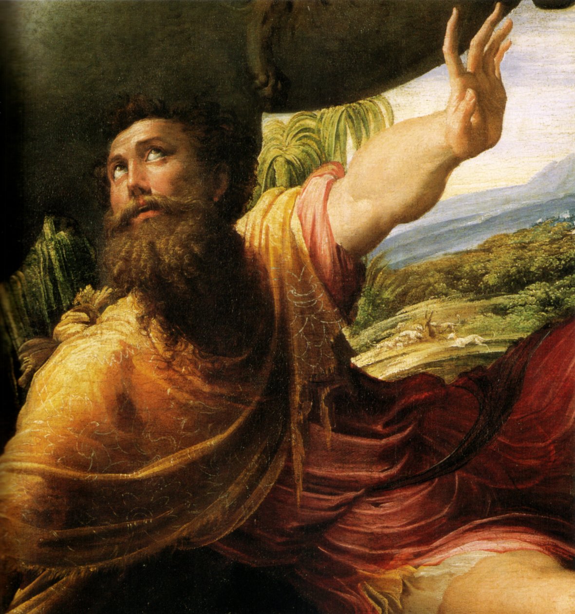 सेंट पॉल का रूपांतरण द्वारा Parmigianino