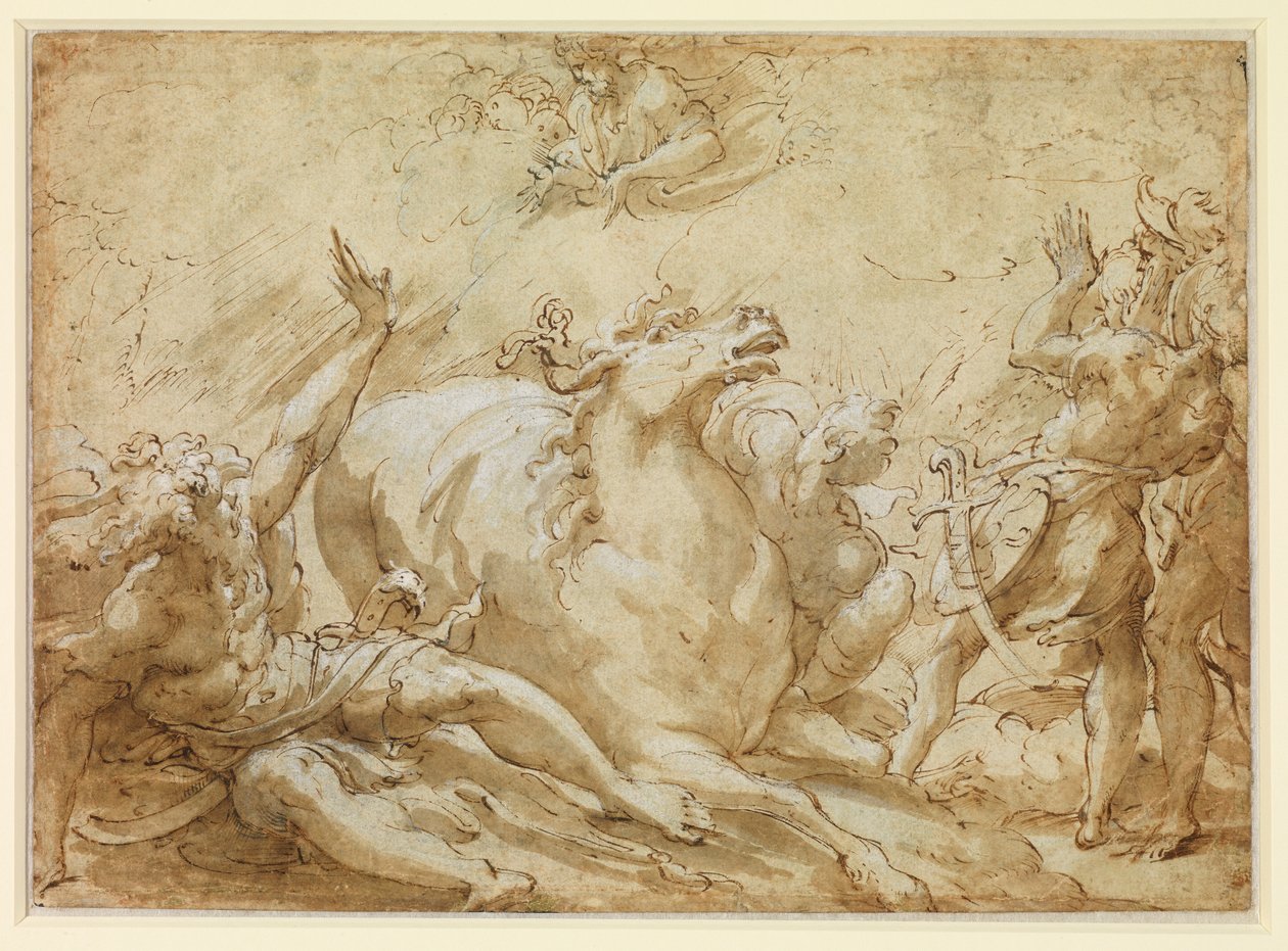 संत पॉल का रूपांतरण द्वारा Parmigianino