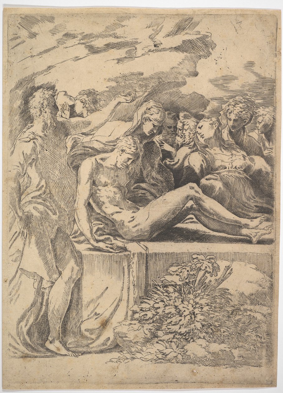 Entombment.nd द्वारा Parmigianino