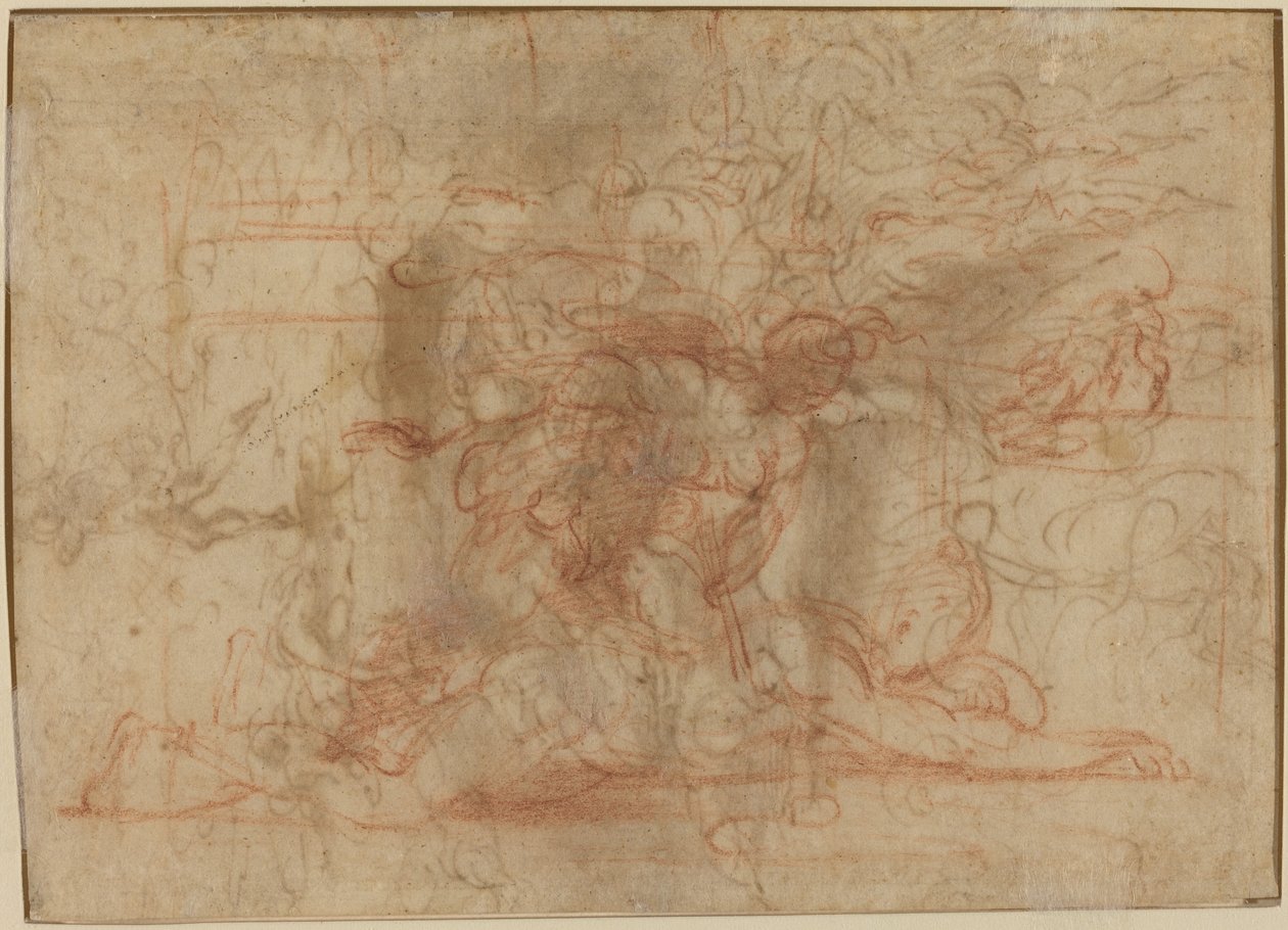 जैल और सिसेरा? [की ओर] द्वारा Parmigianino