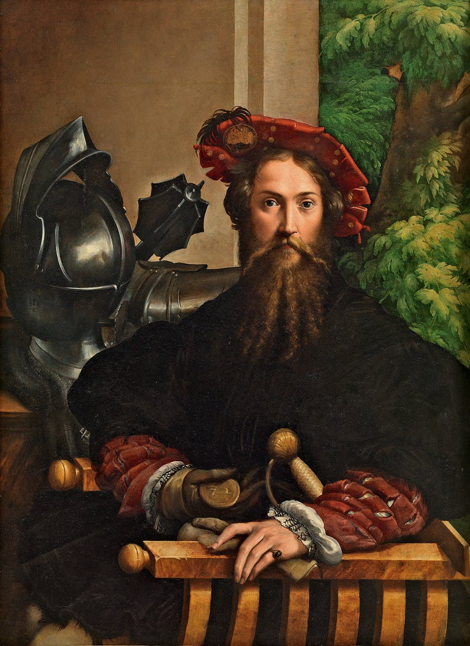 गैलियाज़ो संविताले का पोर्ट्रेट, 1524। द्वारा Parmigianino