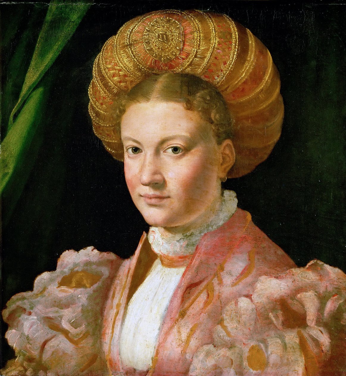 पोर्ट्रेट ऑफ़ ए यंग लेडी, सीए 1530 द्वारा Parmigianino