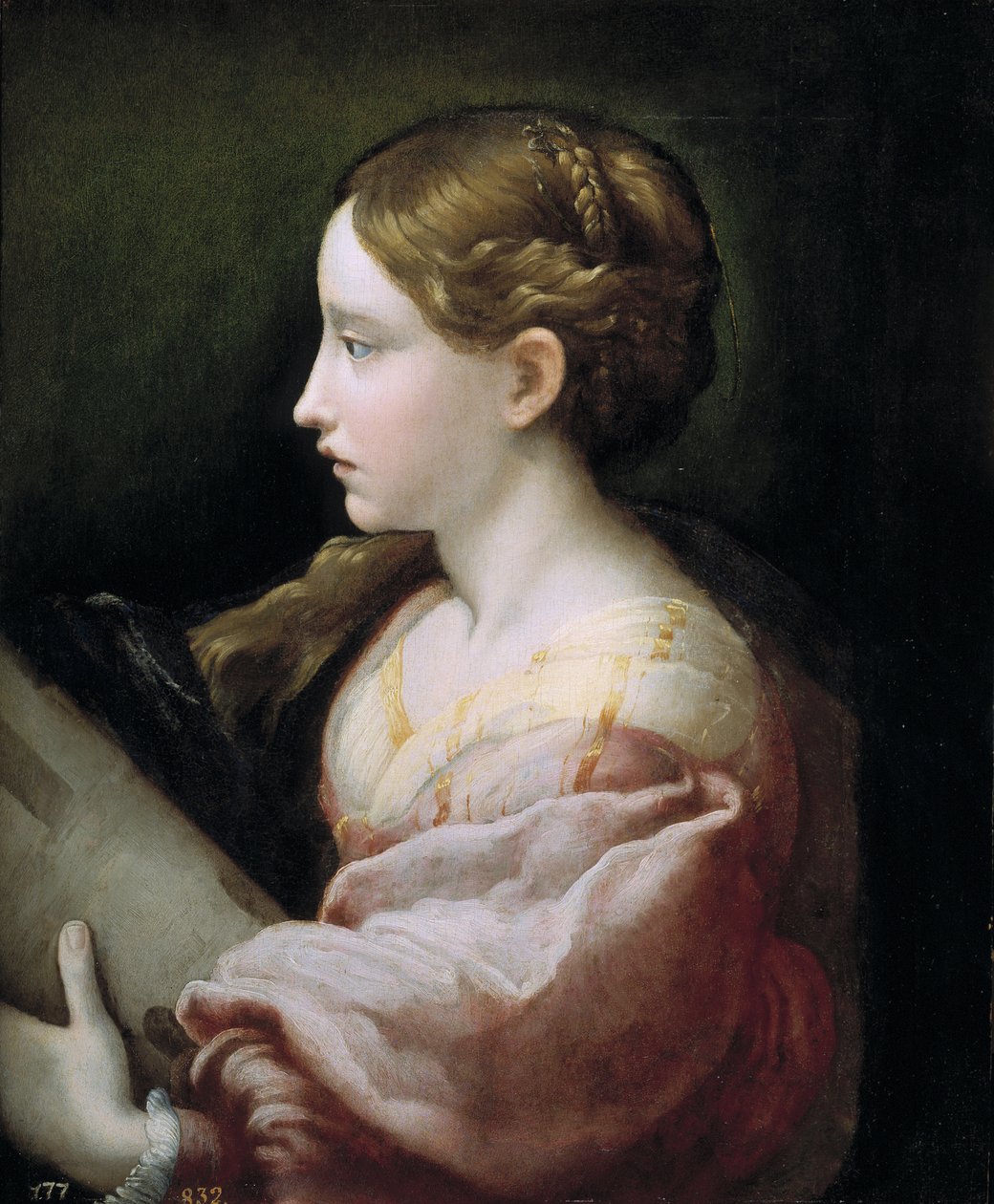 संत बारबरा द्वारा Parmigianino