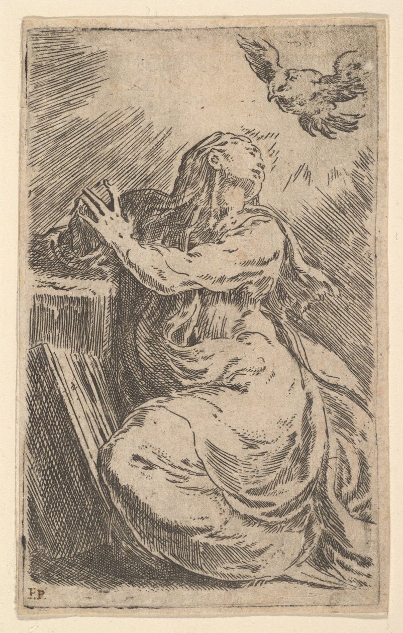 16 वीं सदी की शुरुआत में, एनीमेंट। द्वारा Parmigianino