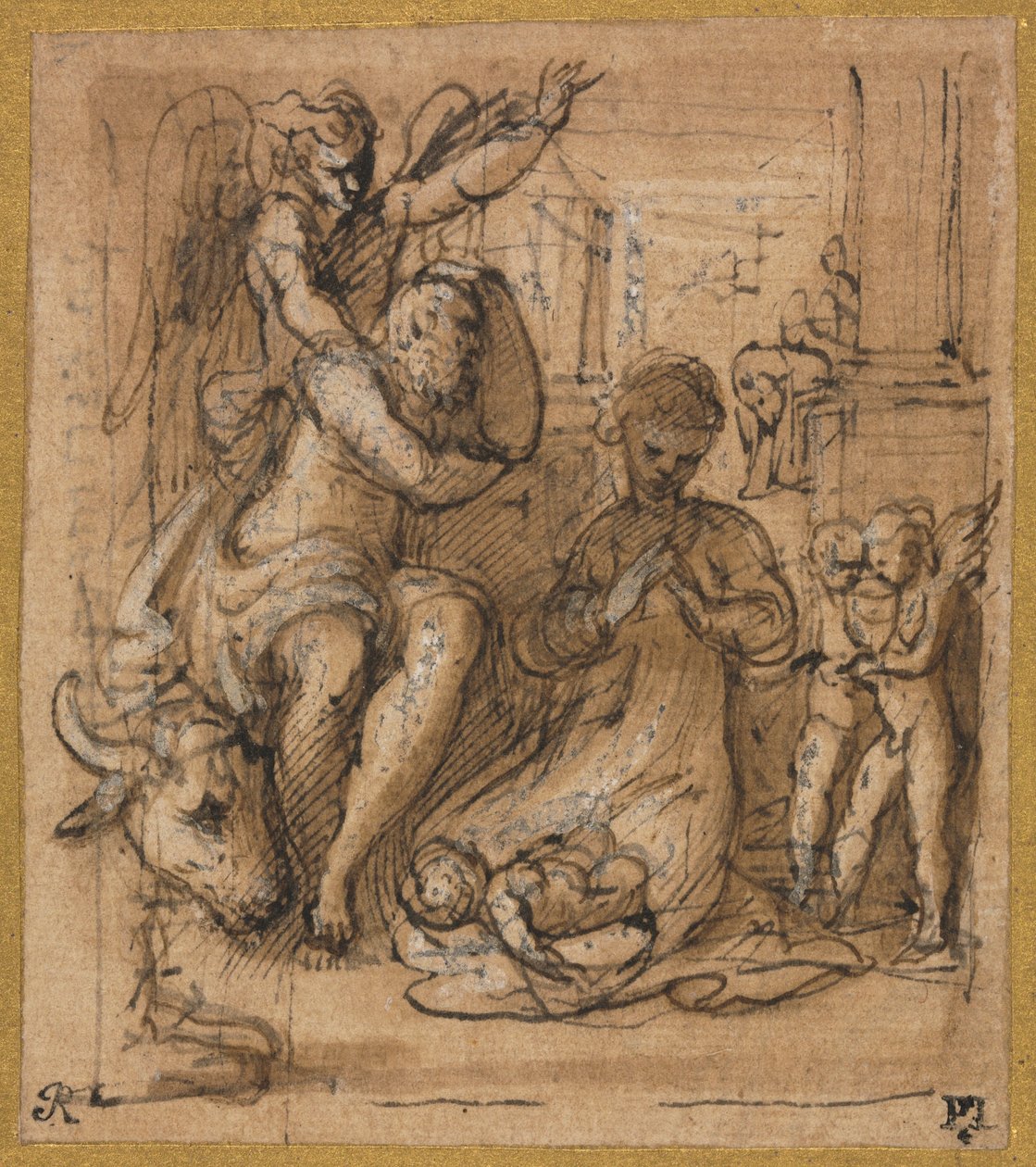 द ड्रीम विद जोसेफ, द सी। 152,730। द्वारा Parmigianino