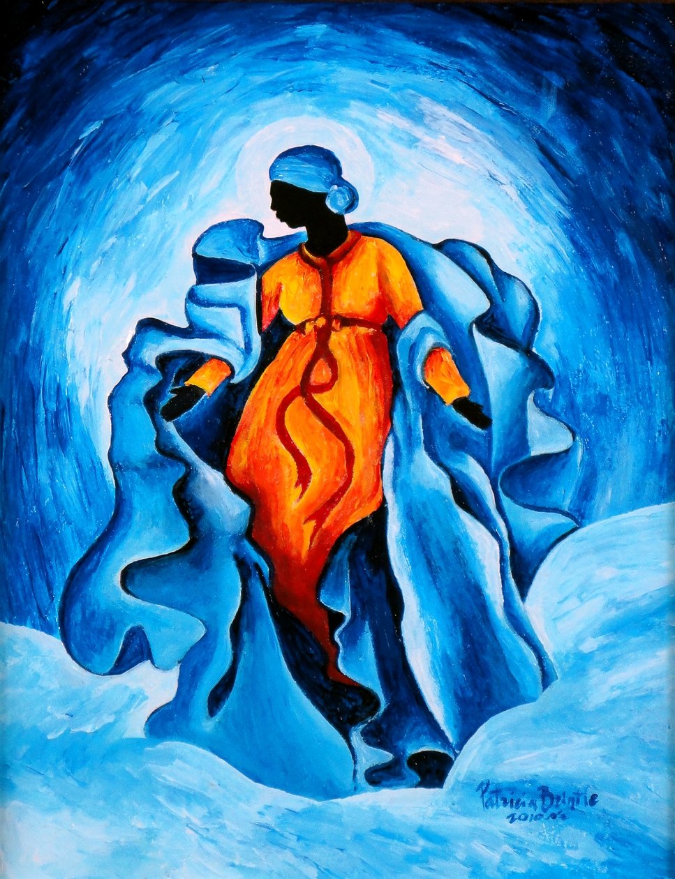 धारणा - अनुग्रह अधिवक्ता, 2010 (लकड़ी पर एक्रिलिक) द्वारा पेट्रीसिया Brintle