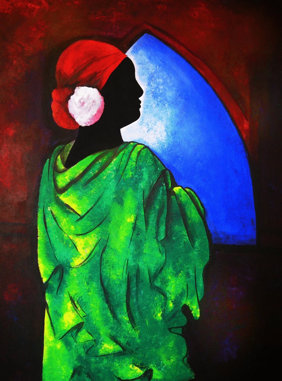 कैमेलिया रोज़, 2008 (कैनवास पर एक्रिलिक) द्वारा पेट्रीसिया Brintle