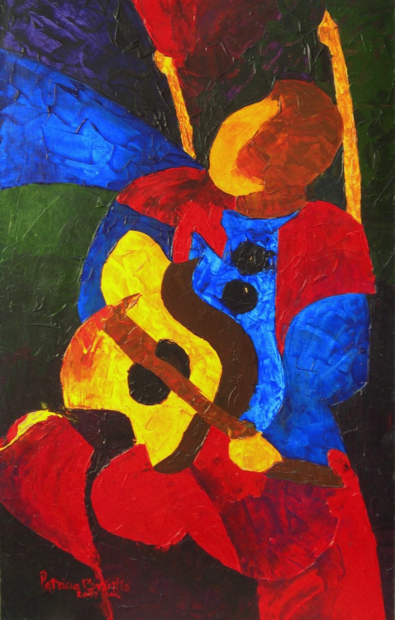 जुआन, 2008 (चिनाई पर एक्रिलिक) द्वारा पेट्रीसिया Brintle