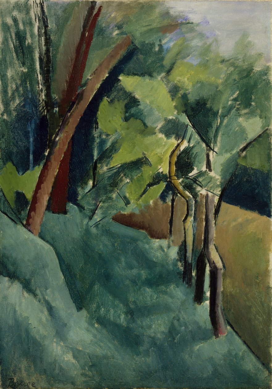 लैंडस्केप, c.1912 द्वारा पैट्रिक हेनरी ब्रूस