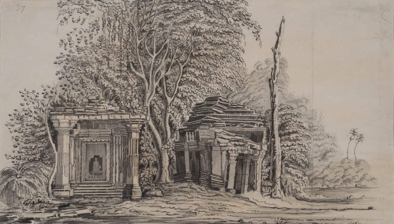 गूंगा बहू के मंदिर, 1820 द्वारा पैट्रिक वॉ