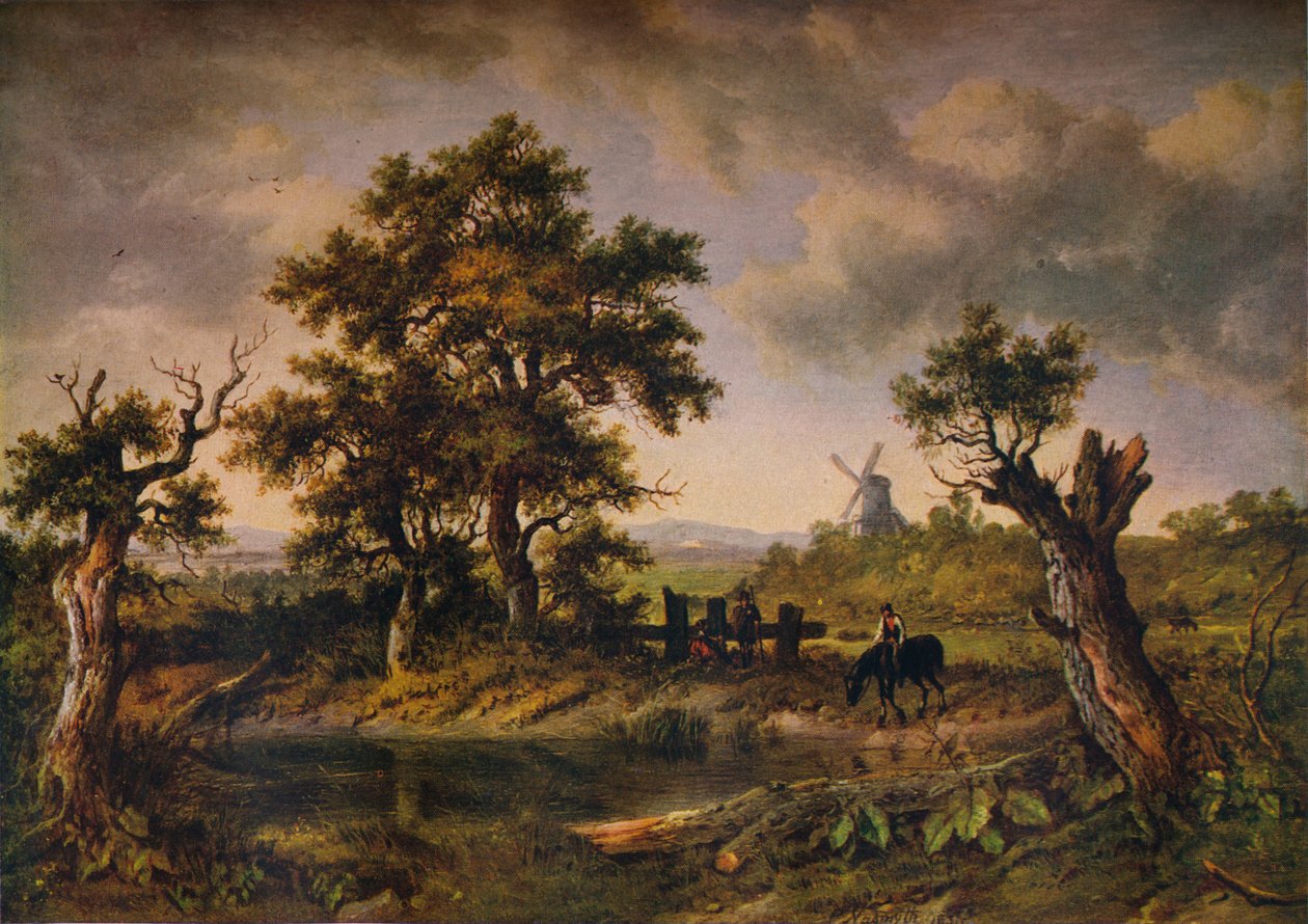 ए व्यू इन सरे, c1797-1831, 1919 द्वारा पैट्रिक नसीम