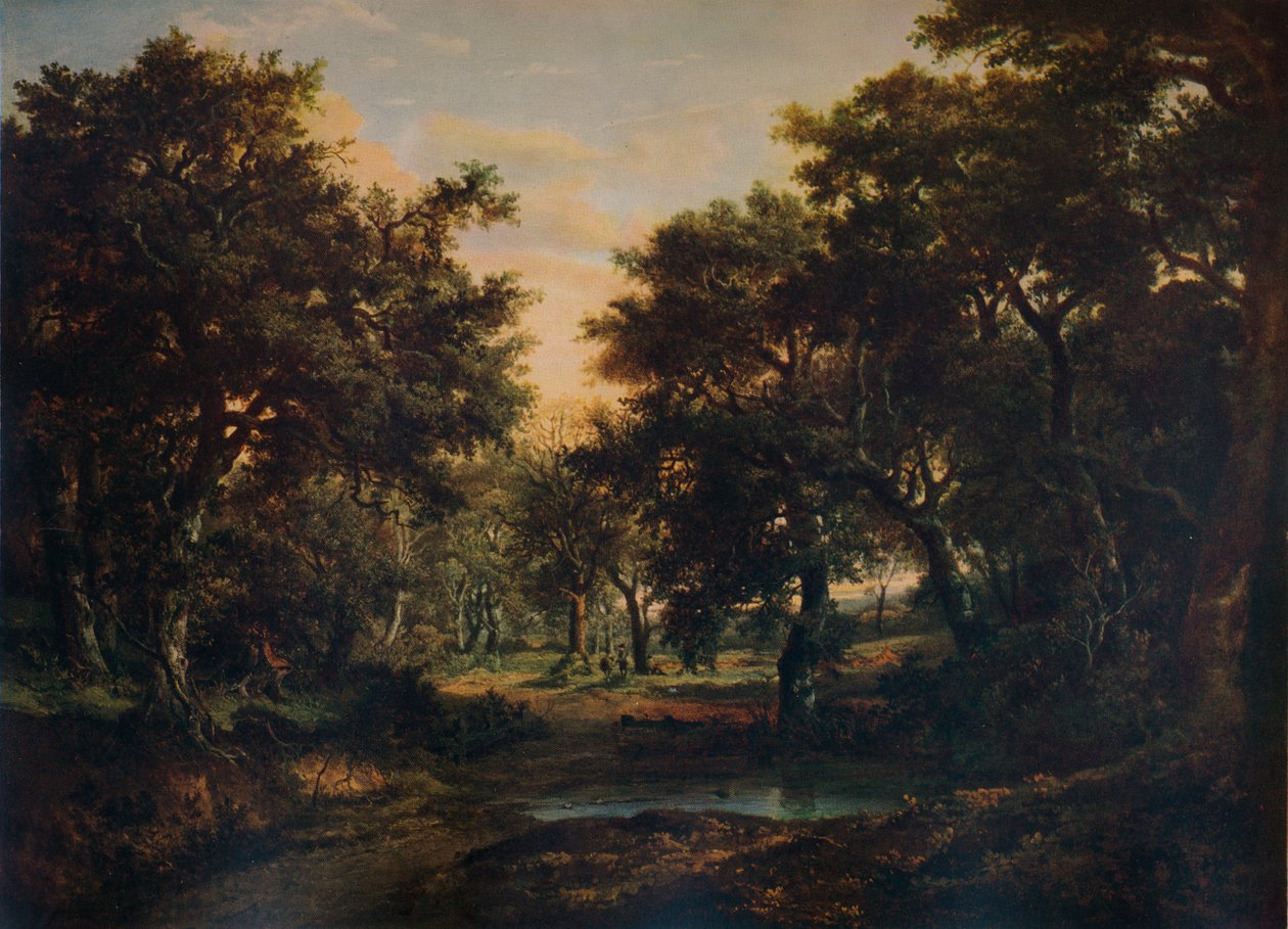 द एज ऑफ़ द वुड, c1824 द्वारा पैट्रिक नसीम