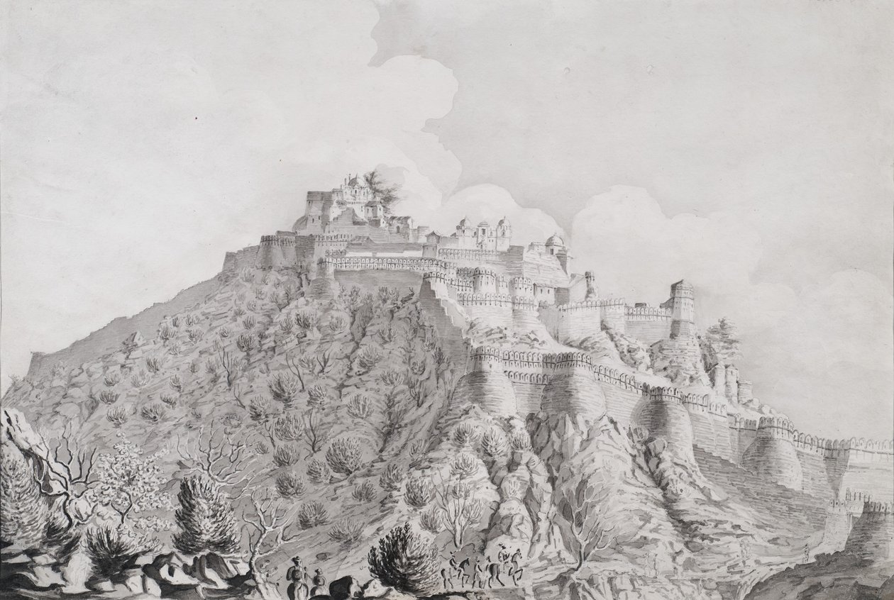कोमुल्मर के पहाड़ी किले का गढ़ द्वारा पैट्रिक वॉ