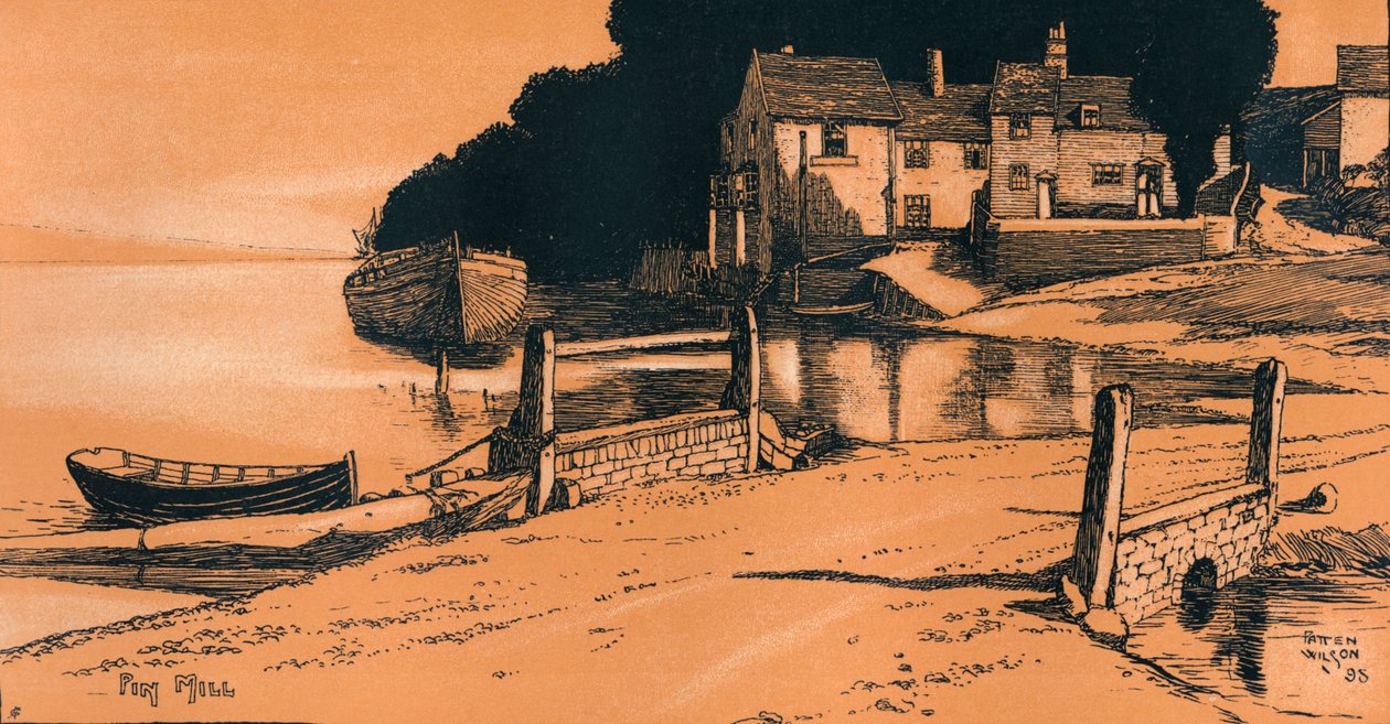 पिन मिल, 1895 द्वारा पैटन विल्सन
