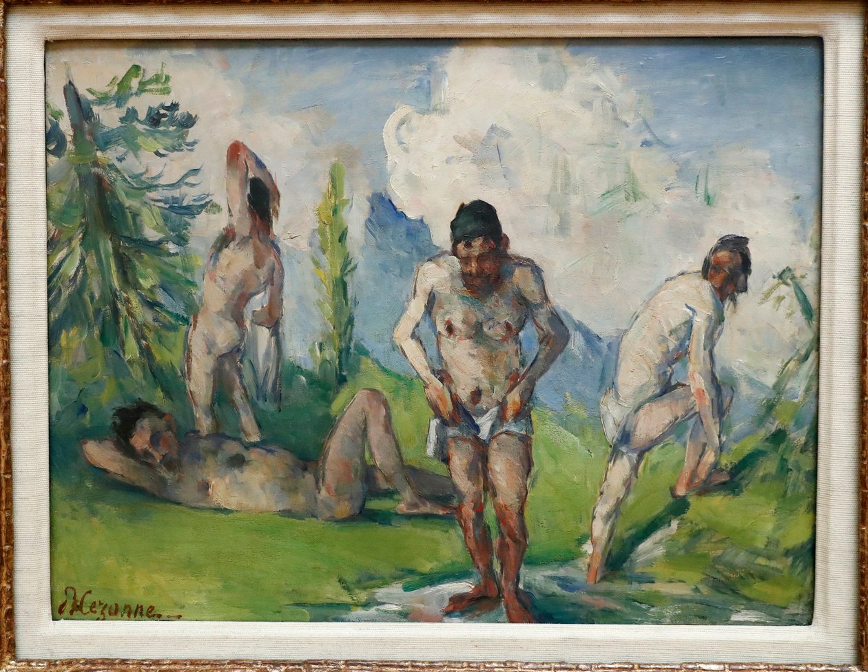 विश्राम करने वाले, 1876-78 द्वारा पॉल सेज़ेन