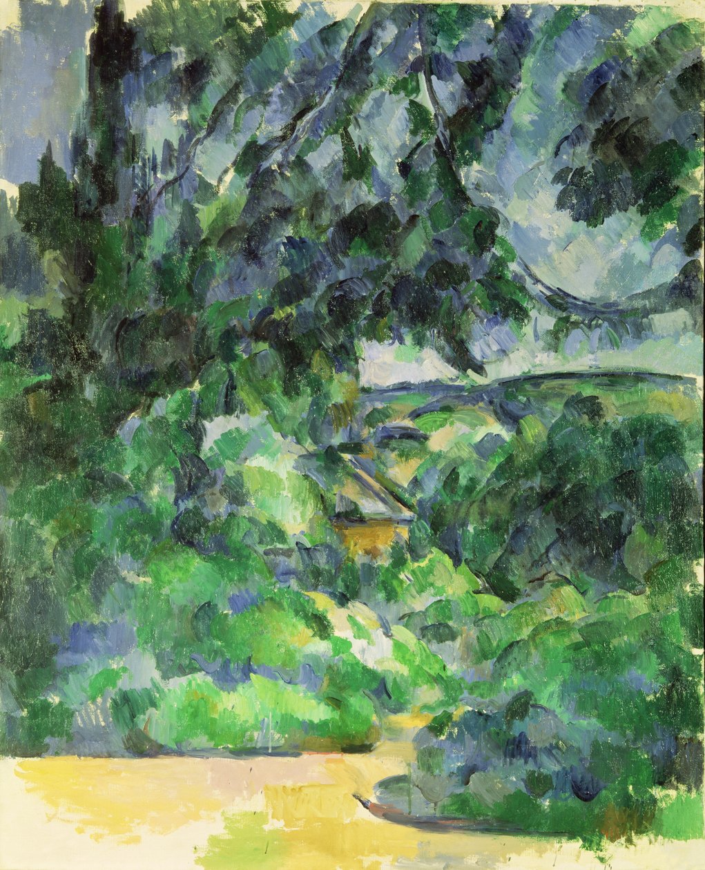 ब्लू लैंडस्केप, c.1903 द्वारा पॉल सेज़ेन