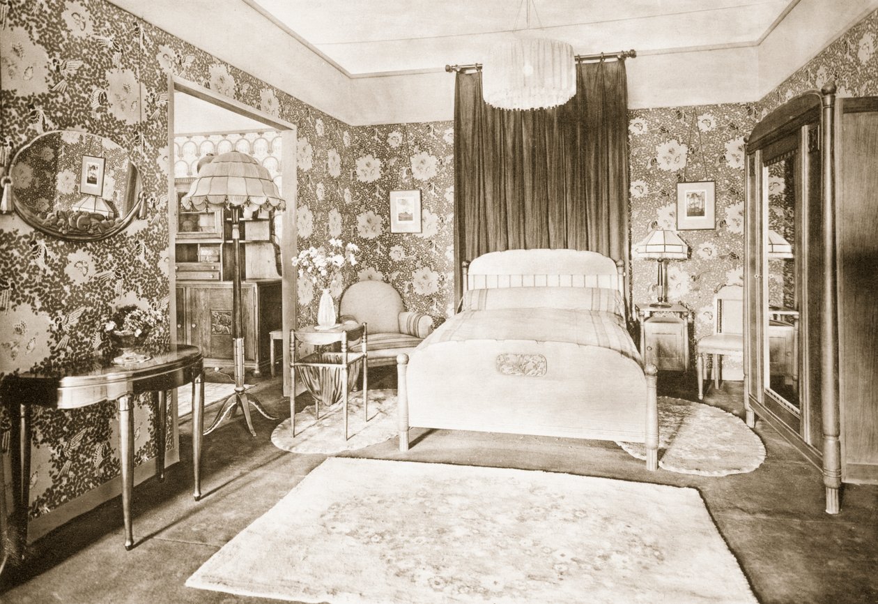 बेडरूम, 1930 द्वारा पॉल फोलोट