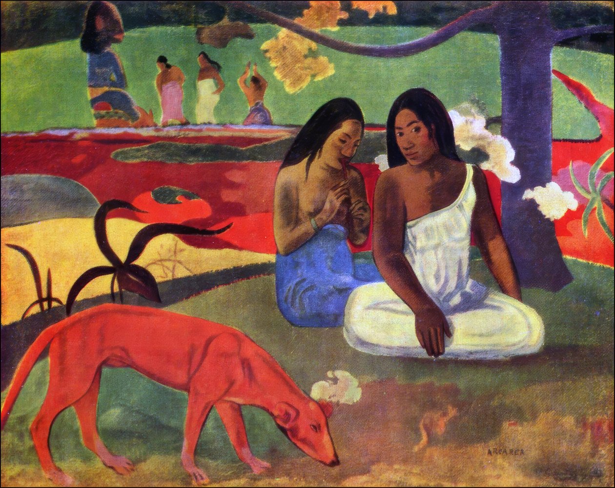 ताहिती: एरियर या खुशी, पॉल गाउगिन (1892) द्वारा पॉल गाउगिन