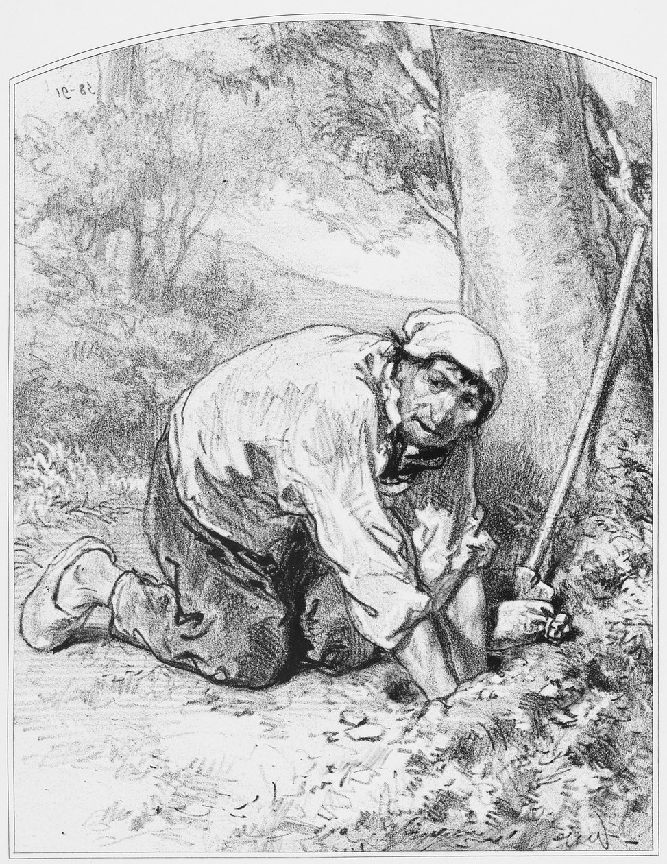 L&39;or, Les Toquades से प्लेट 16, 1858 द्वारा पॉल गवरानी