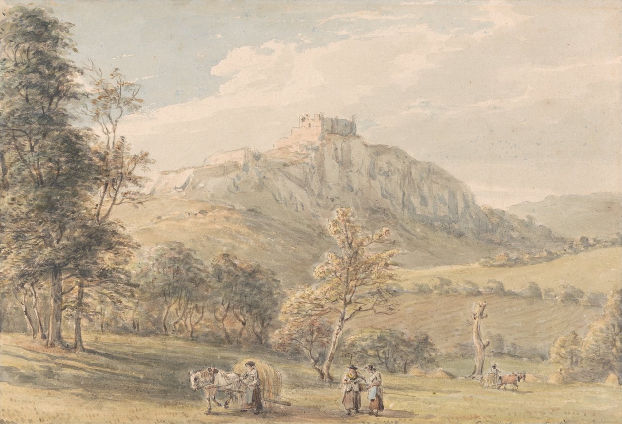 Carreg Cennan कैसल द्वारा पॉल सैंडबी