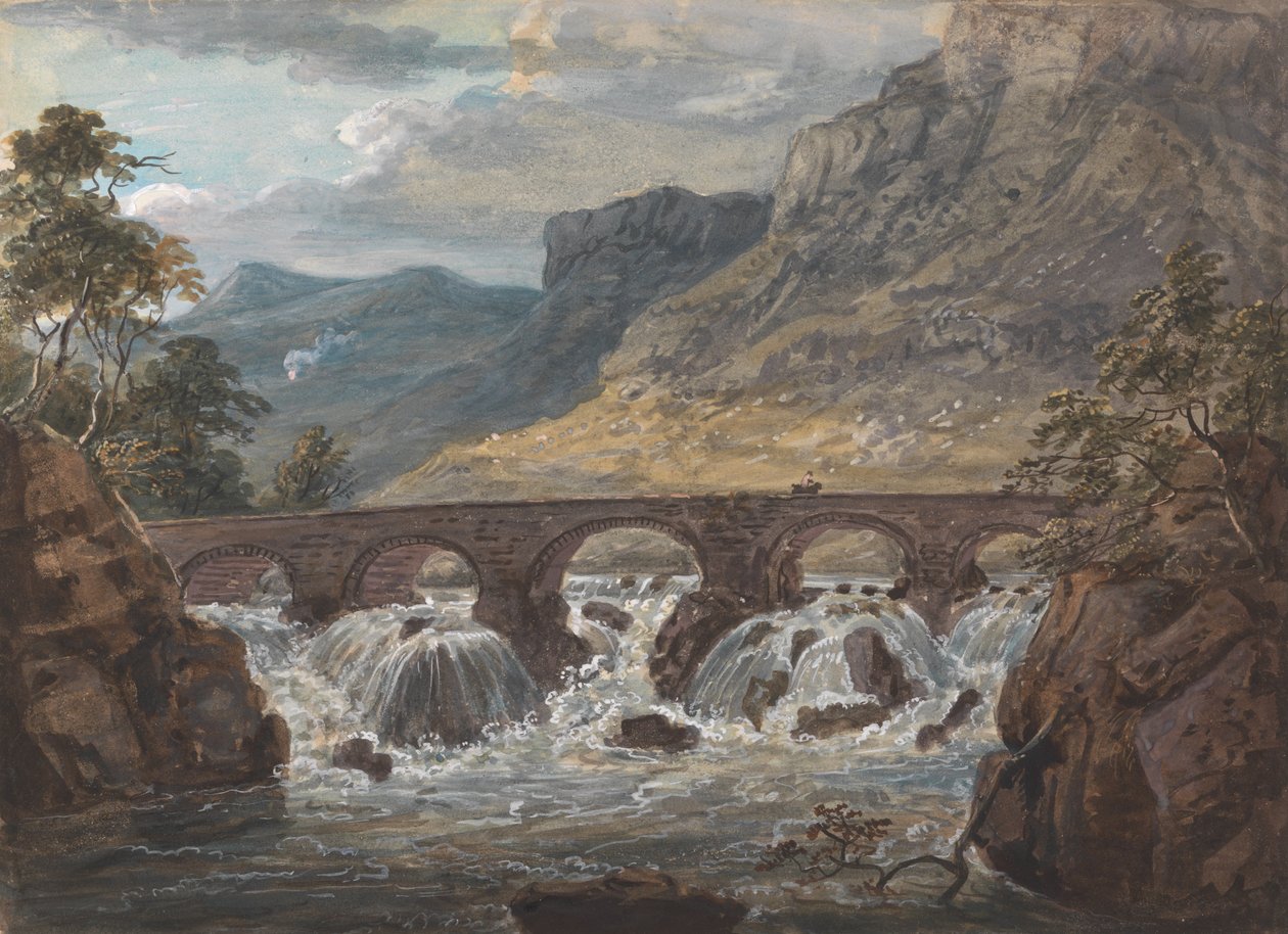 Llanroost, Denbighshire के पास Pont-y-Pier द्वारा पॉल सैंडबी