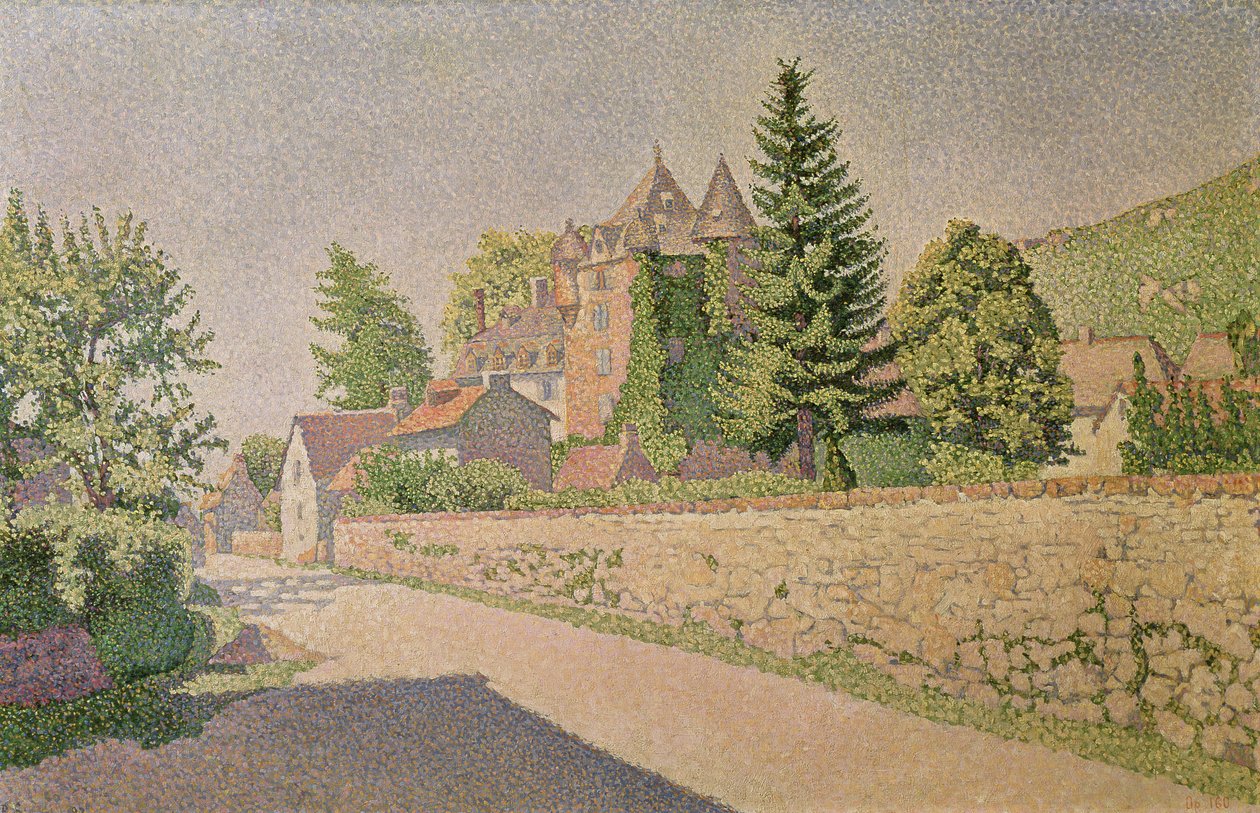 कॉम्बलैट का महल, c.1887 द्वारा पॉल साइनक