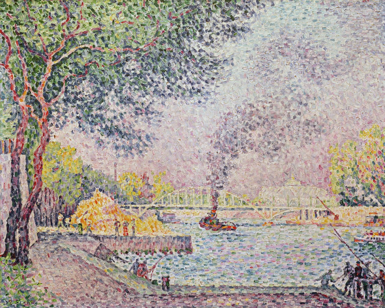 द देबिली फुटब्रिज, c.1926 द्वारा पॉल साइनक