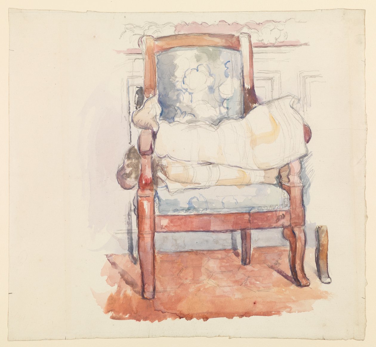 आर्मचेयर, c.1885-90 लगभग द्वारा पॉल सेज़ेन