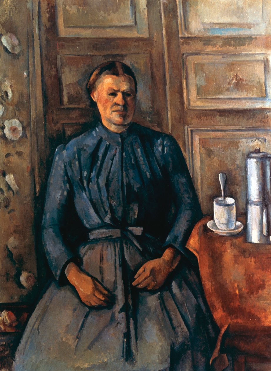 La Femme a la Cafetiere, c1890-1895 द्वारा पॉल सेज़ेन