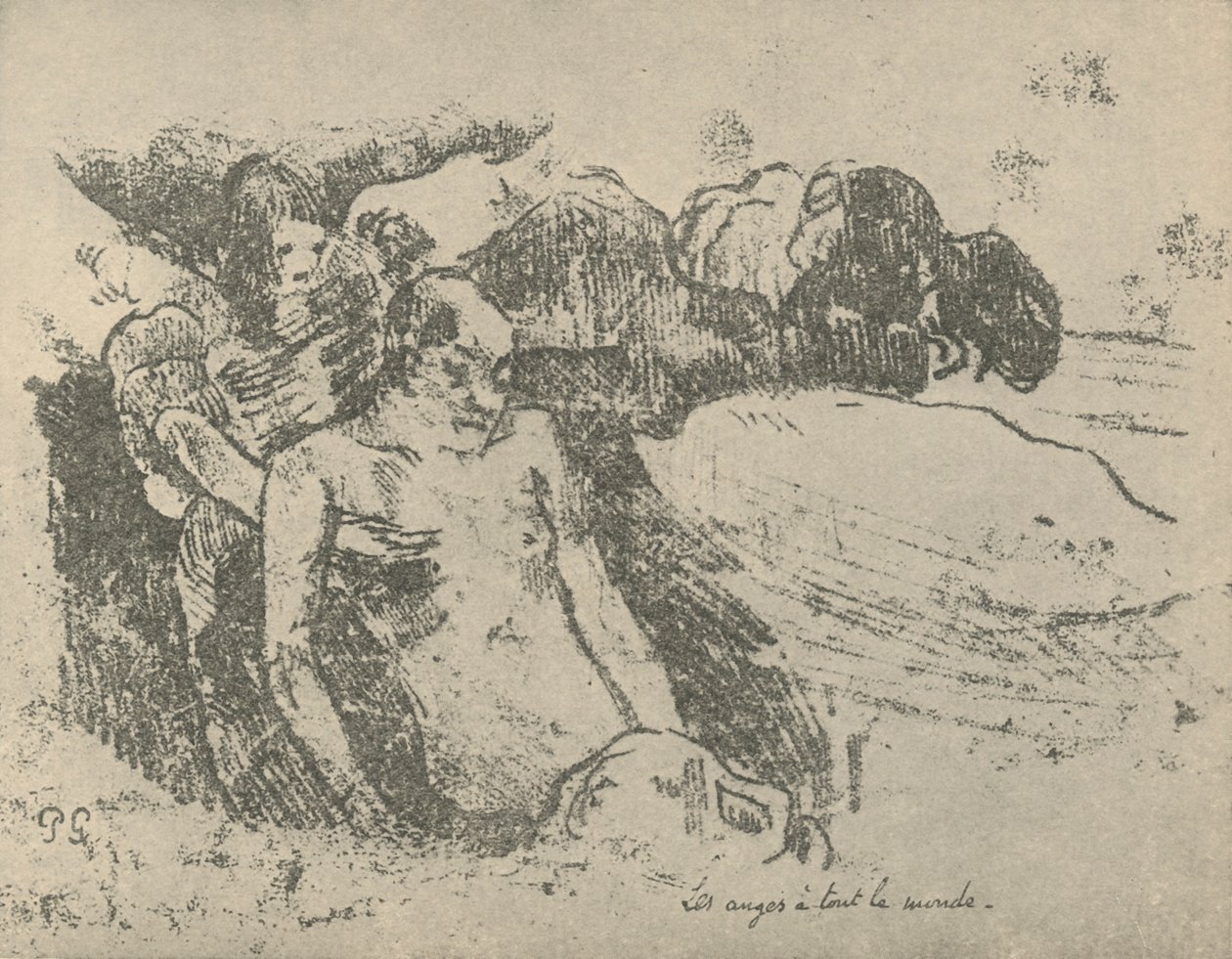 एंजल्स फॉर ऑल, 1936 द्वारा पॉल गाउगिन