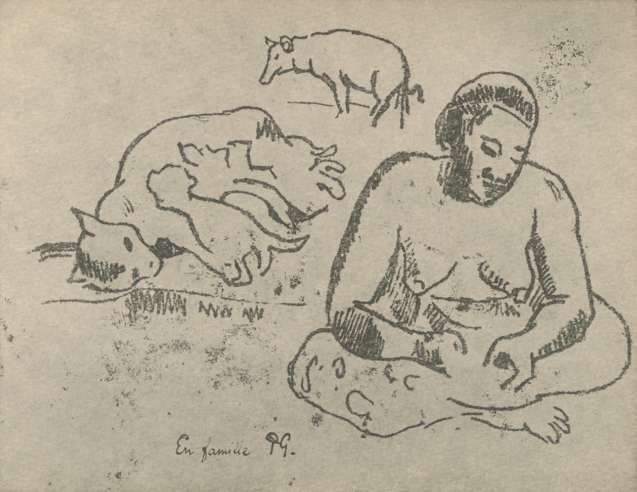 होम, 1936 में द्वारा पॉल गाउगिन