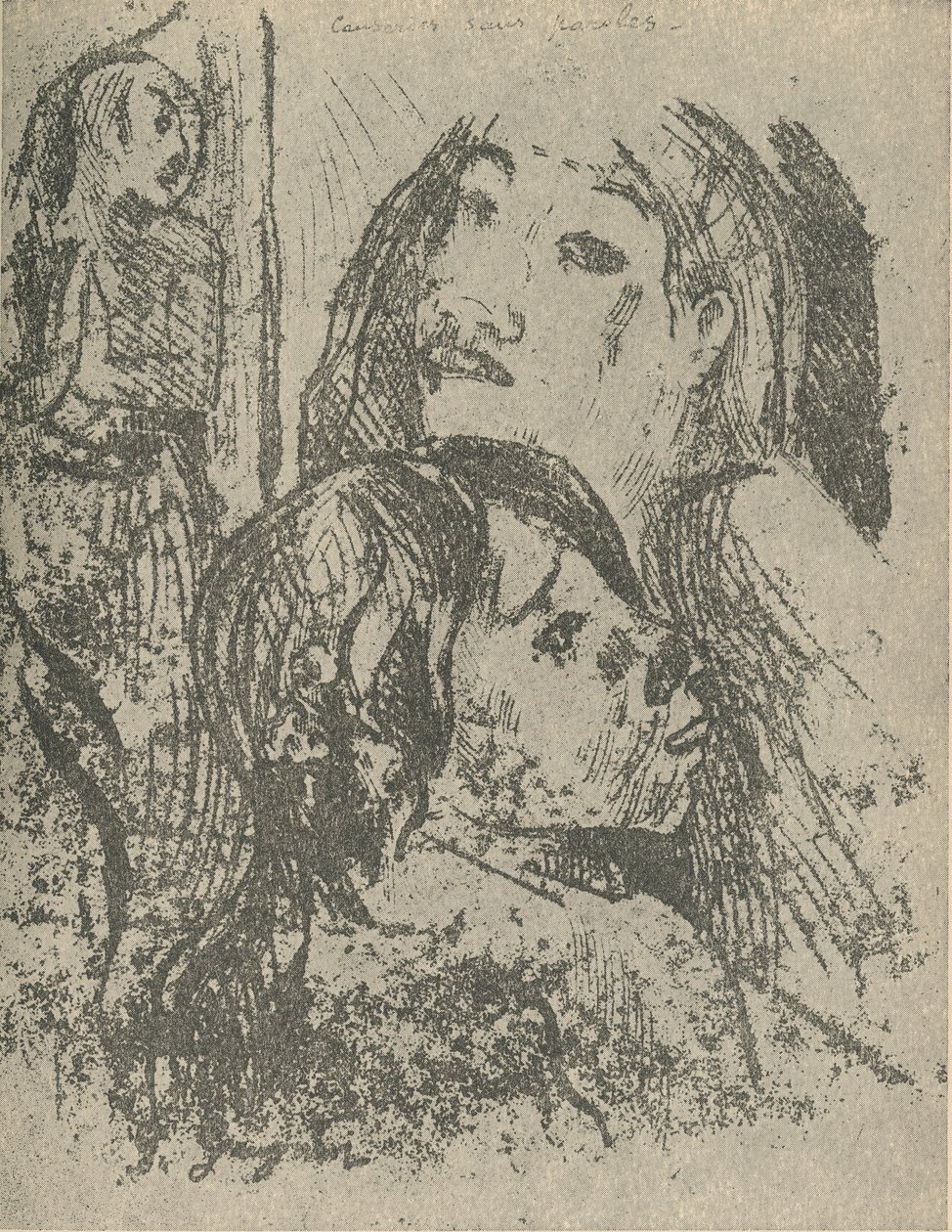 बिना शब्दों के वार्तालाप, 1936 द्वारा पॉल गाउगिन