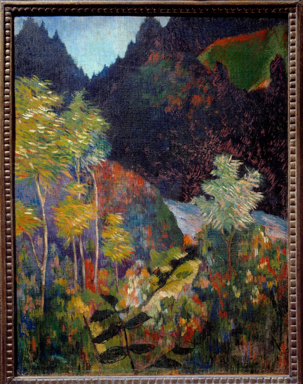 पॉल Gauguin द्वारा लैंडस्केप पेंटिंग द्वारा पॉल गाउगिन