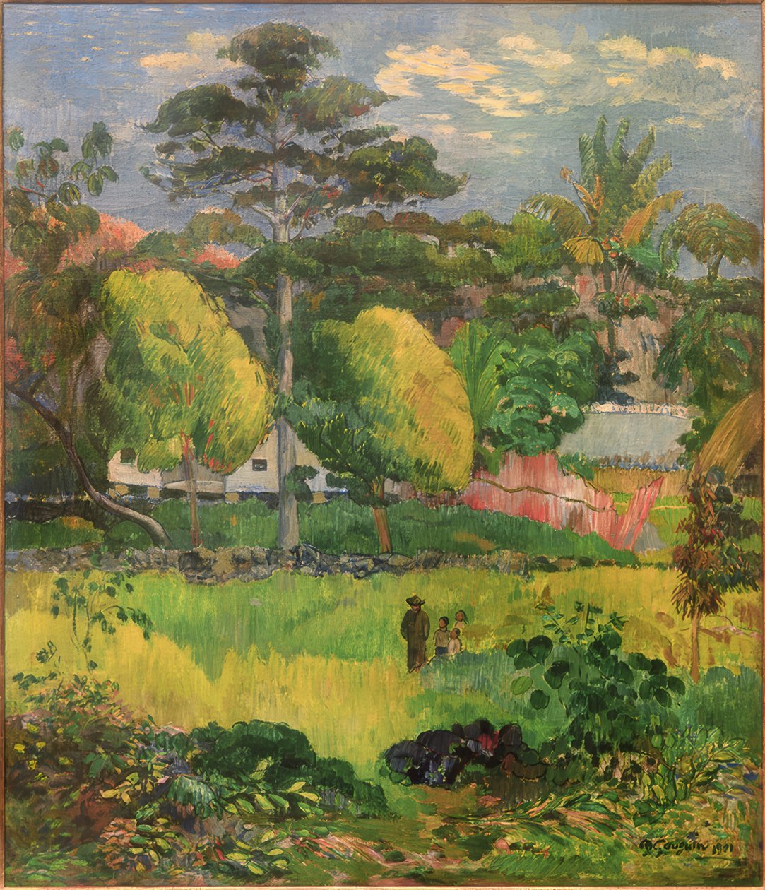 लैंडस्केप, 1901 द्वारा पॉल गाउगिन