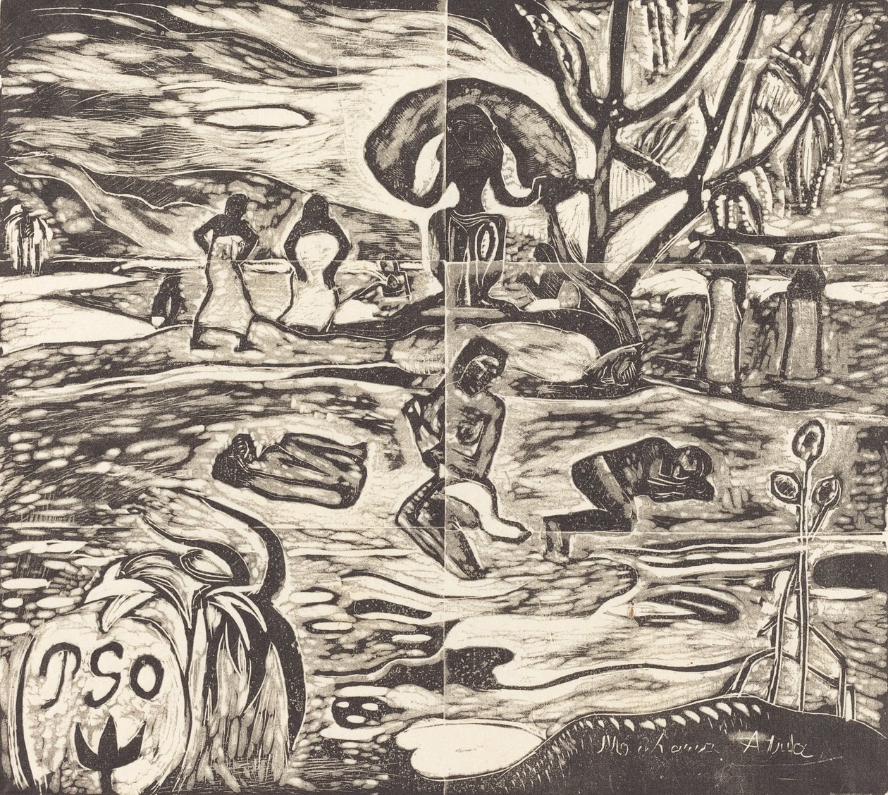महाना अतुआ द फूड ऑफ द गॉड्स, 18941895। द्वारा पॉल गाउगिन