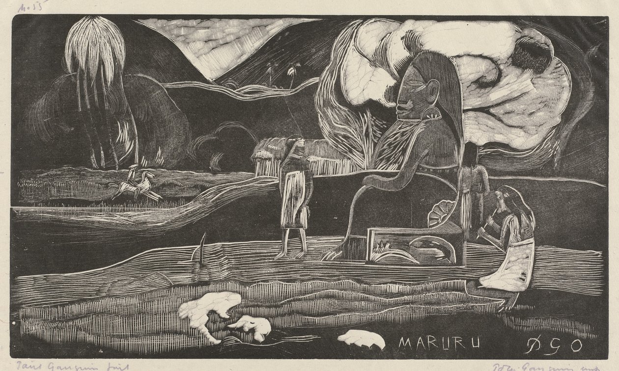मारुरु थैंक यू, 18941895। द्वारा पॉल गाउगिन