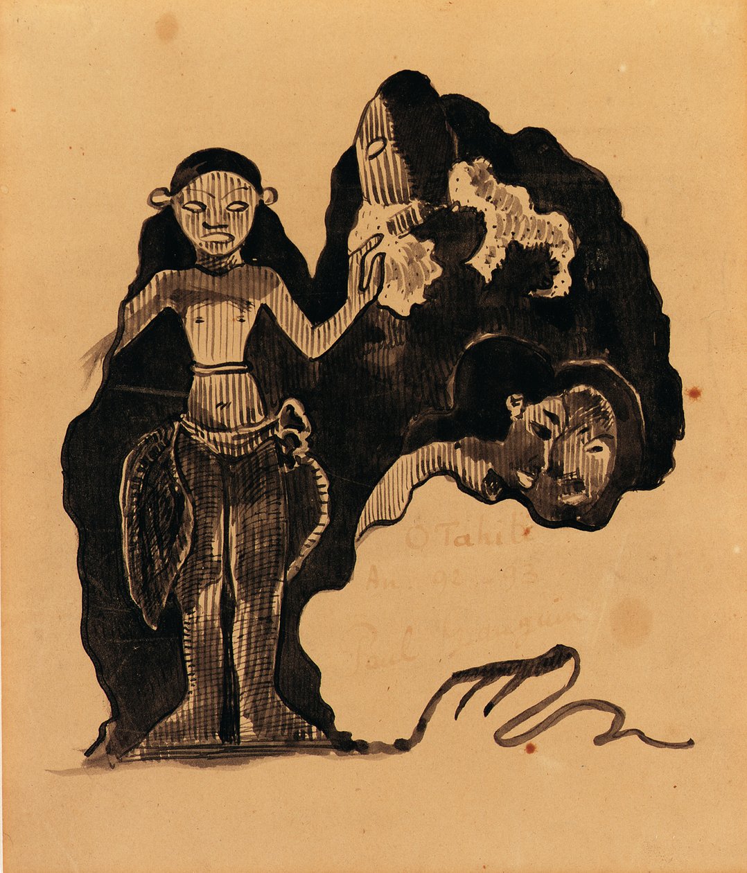 ताहिती का, 1892-93 द्वारा पॉल गाउगिन