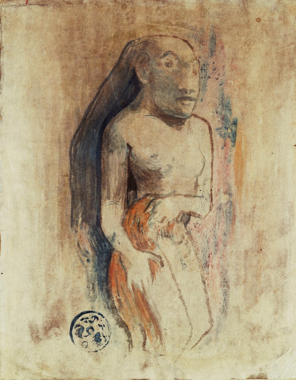 बाधाएं, 1894 द्वारा पॉल गाउगिन