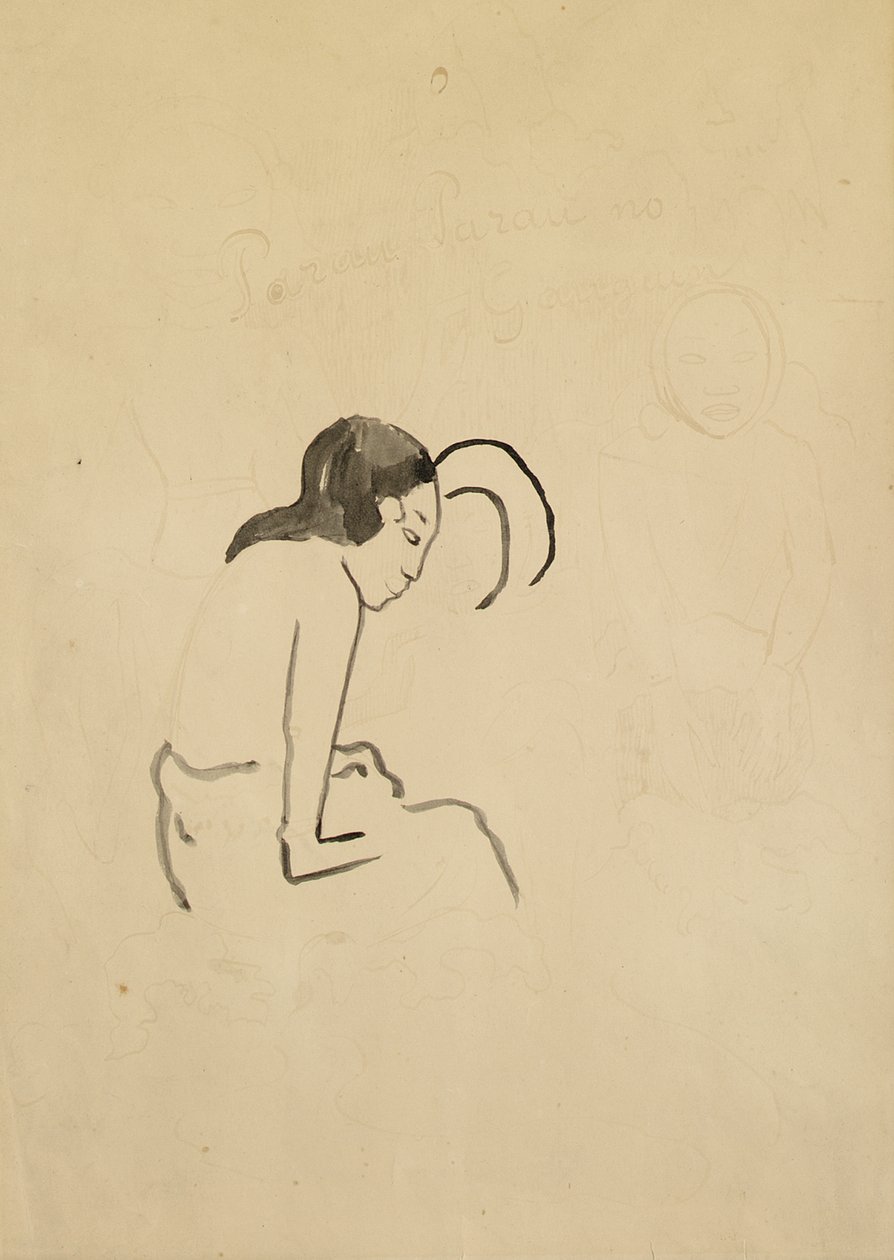 पलटन, 1891-93 द्वारा पॉल गाउगिन