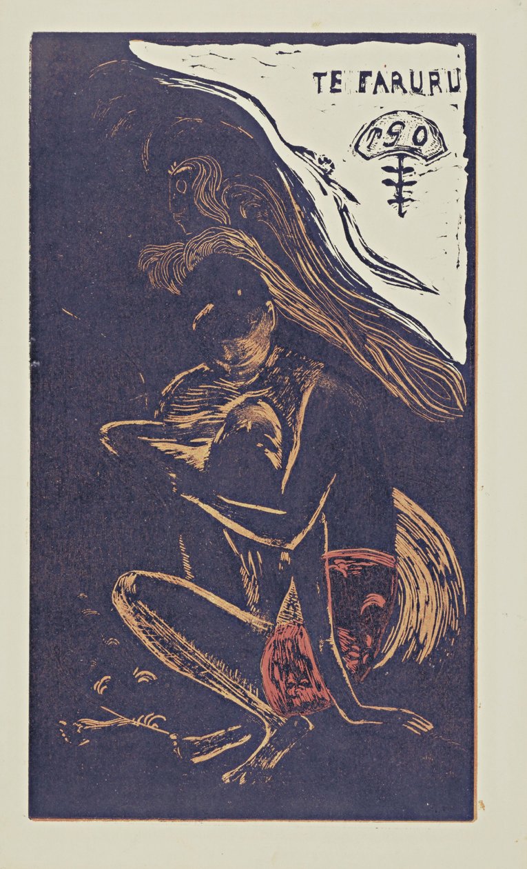 द हियर वी मेक लव फ्रॉम द नोह सीरीज, 1893-1894 द्वारा पॉल गाउगिन